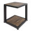 Table de bout avec rangement Anayiah