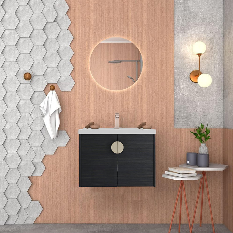28'' Single Bathroom Vanity with Ceramic Top