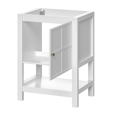 Base de meuble-lavabo simple 24 po seulement
