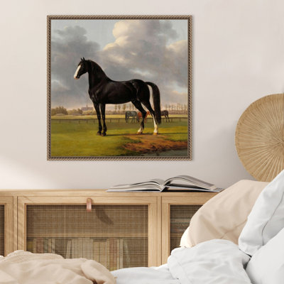 «The Fast One, 1828» par Anthony Oberman, reproduction d'art sur toile encadrée
