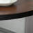 Chaska Round Solid Wood Top Metal Base Dining Table