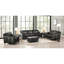 Fauteuil à accoudoirs couleur cendré - support à ressort, coussin de siège confortable en mousse à mémoire de forme, détente