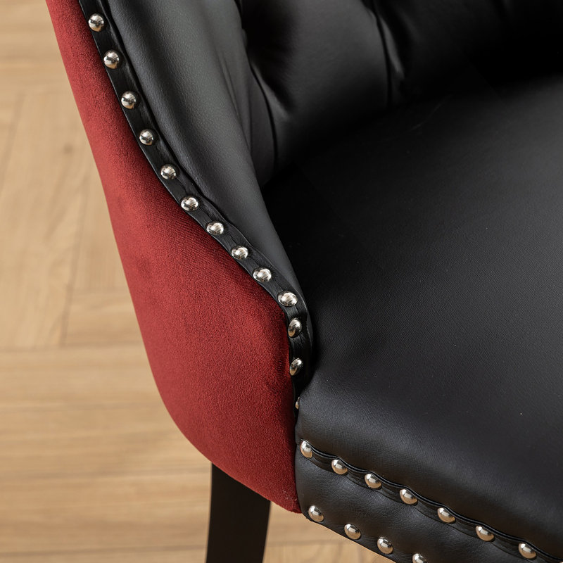 Furniture, Collection Nikki, Noir/bourgogne