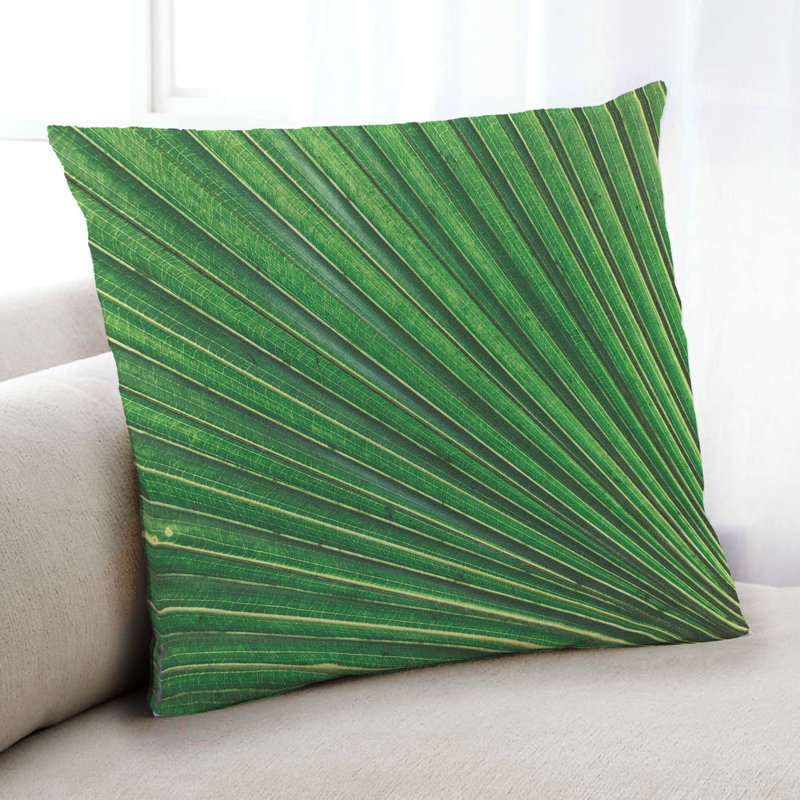 Coussin décoratif Color Focus Green 115, Microsuède