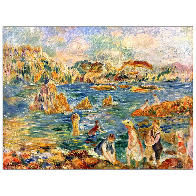 Pierre-Auguste Renoir - Wrapped Canvas Painting, 90cm H x 120cm W x 1.8cm D