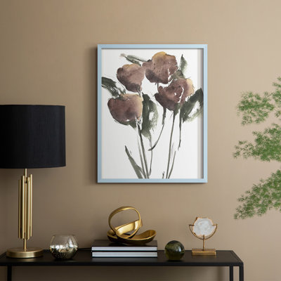 «Growing Wild II», reproduction encadrée - bois massif