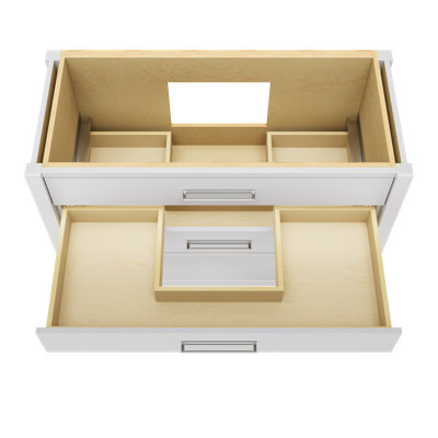 Kiawah Three-Drawer Single Bath Vanity