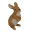 Statue de lapin debout