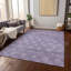 Tapis mauve lavable à la machine intérieur / extérieur Xhevrie-943720747