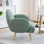 Accent Sherpa Chair Comfy Modern Living Room Chair Fabric Mid Century Bedroom Chair With Legs Arm Chair For Reading Bedroom Single (Set Of 2)-1809228510-1809228506