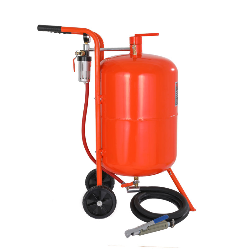 VEVOR 20 Gallon Sand Blaster, 60-110 PSI High Pressure Sandblaster, Portable Abrasive Blasting Tank