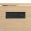 Fluted Kitchen Island With Storage