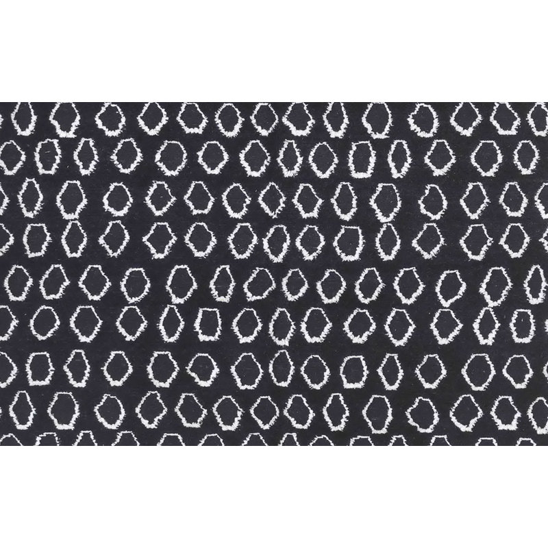 Rectangle 169 cm x 238 cm Geometric Hand Knotted Area Rug