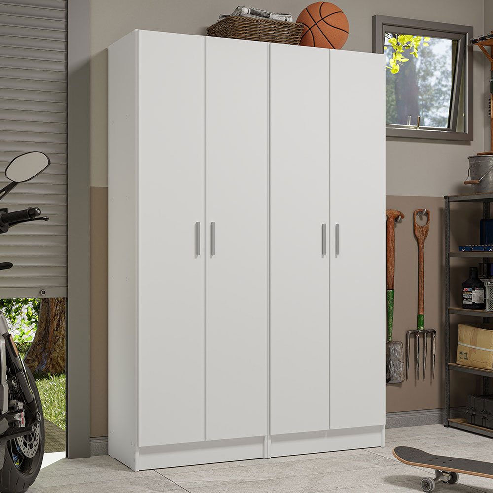Hokku Designs Garage Set 2 Pantry Storage with 5 Utility