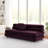 Jubilee Modular Performance Velvet Armless Loveseat-104318182