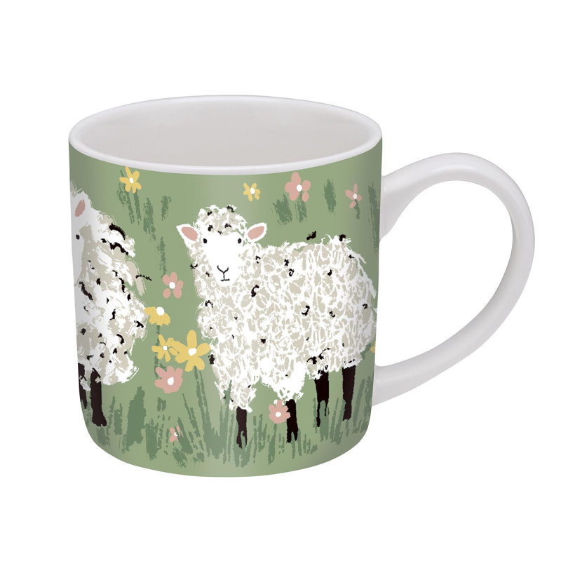 Woolly Sheep Bone China Coffee Mug