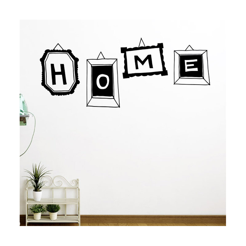 Wall Decal, Medium, Black
