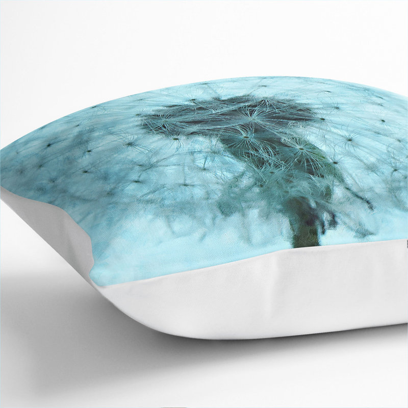 Dandelion Seeds Vol.9 Painting Square Throw Cushion, White, 40cm H x 40cm W x 15cm D