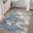 Asher Modern Abstract Machine Washable Area Rug With Non-Slip Backing-1066637599