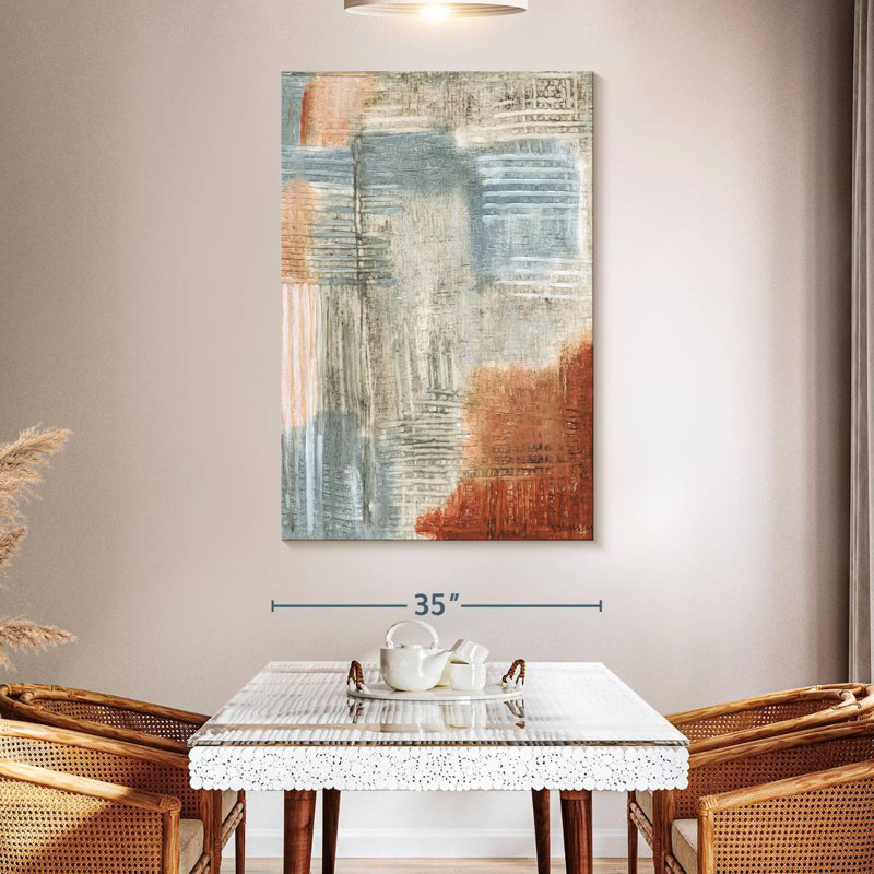 Avery Summer Rust II, 51" H x 34" W