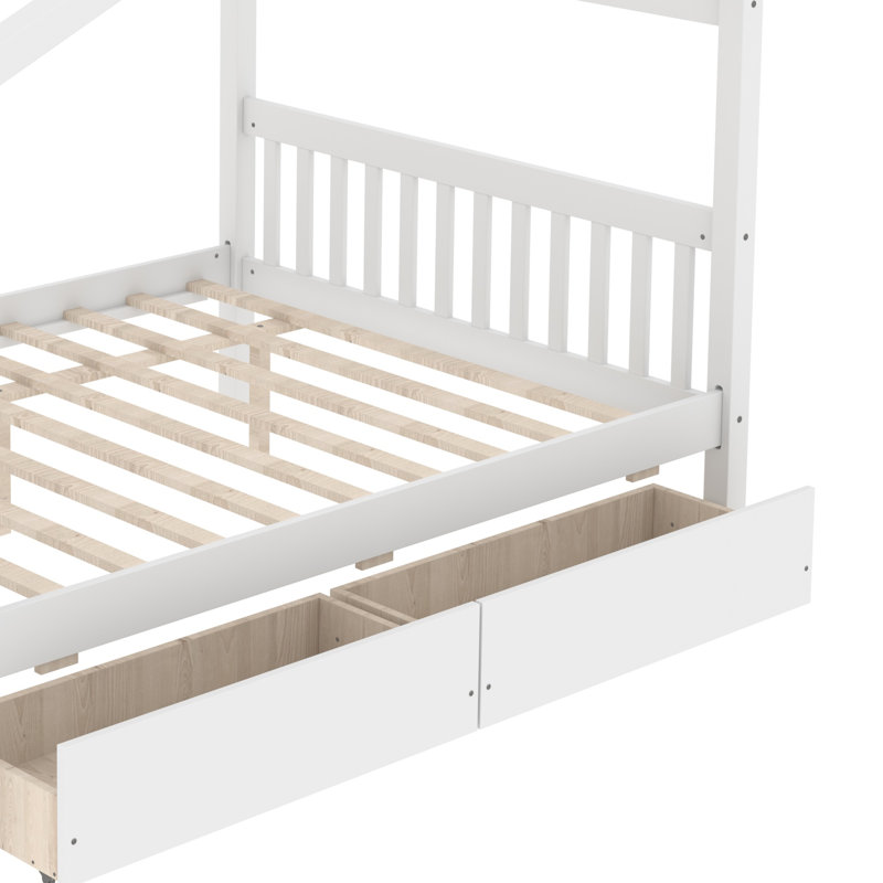Arvelo Kids Full with Drawers, White