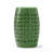 12" Outdoor Iron Side Table All-Metal Construction End Table,Green