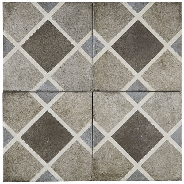 Encausto 8" x 8" Porcelain Field Tile