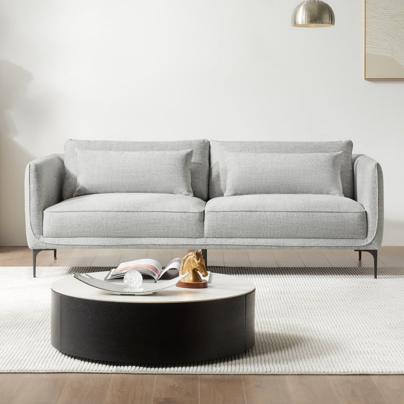 Canapé rembourré Rae, Gray Heathered