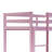 Twin Solid Wood Loft Bed With Built-in-desk-107131571