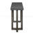 Geometric Design Console Table with Solid Pine Legs-283728178