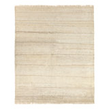 Jaipur Living Imlil Handknotted Striped Gray Area Rug (6'X9' Rectangle)