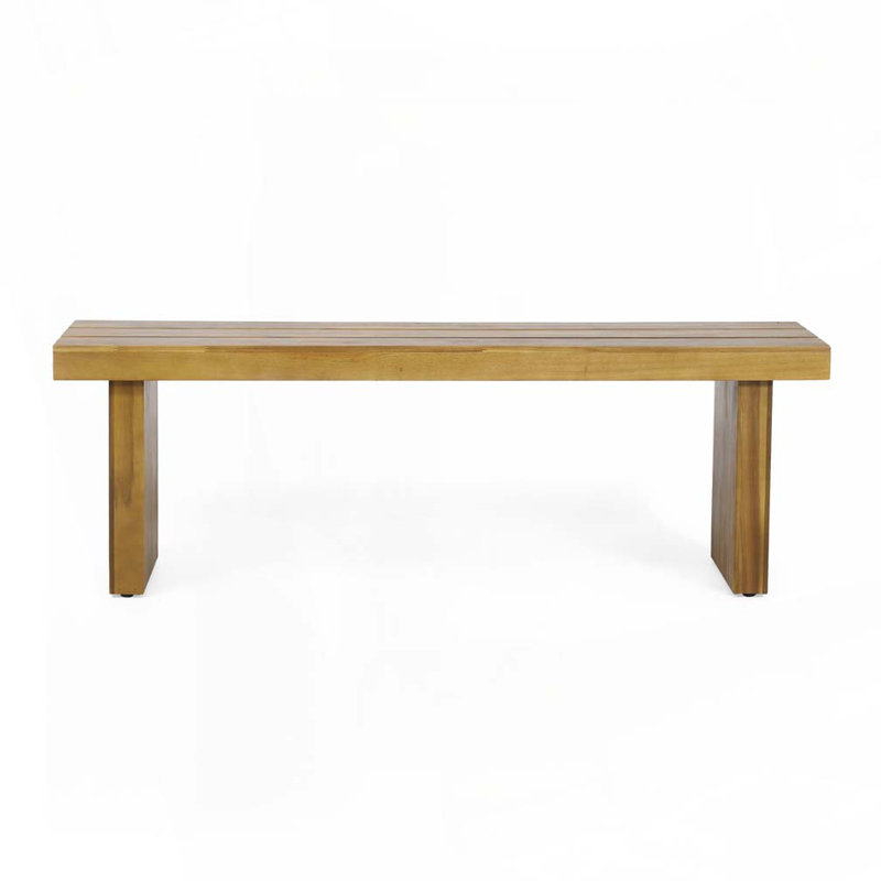 Banc de jardin en bois pour 2 personnes