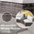 Billington 8 - Person Outdoor Steel Wicker Fire Pit Conversation Set - Gray