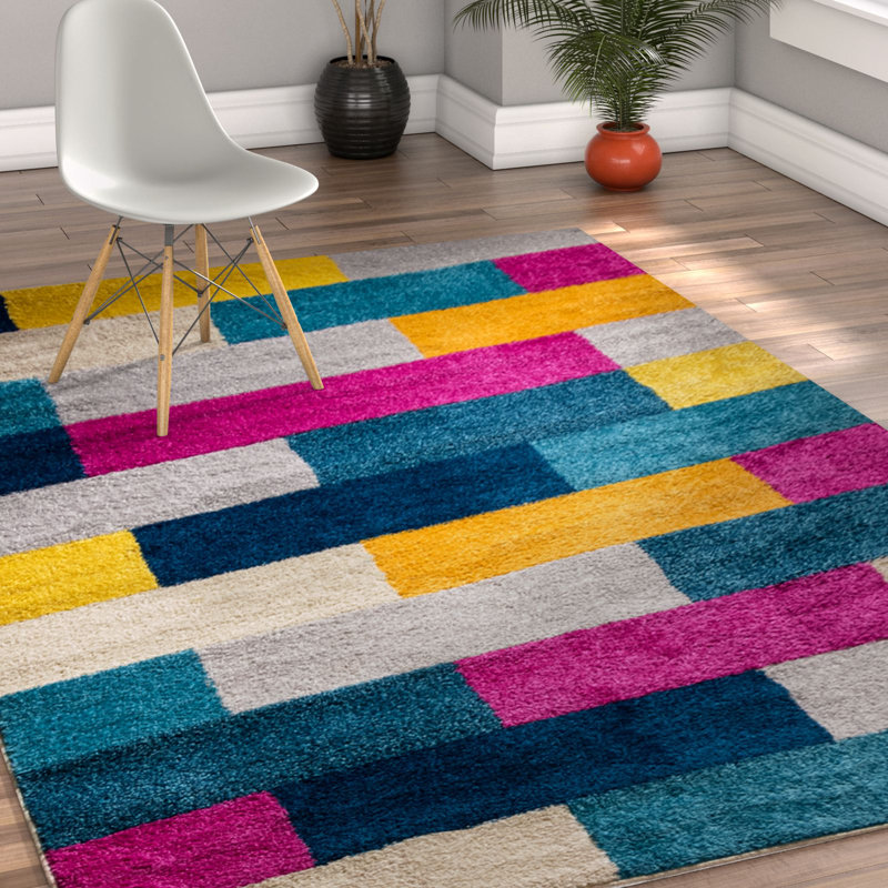 Chagoya Geometric Area Rug, Rectangle 160 x 220cm