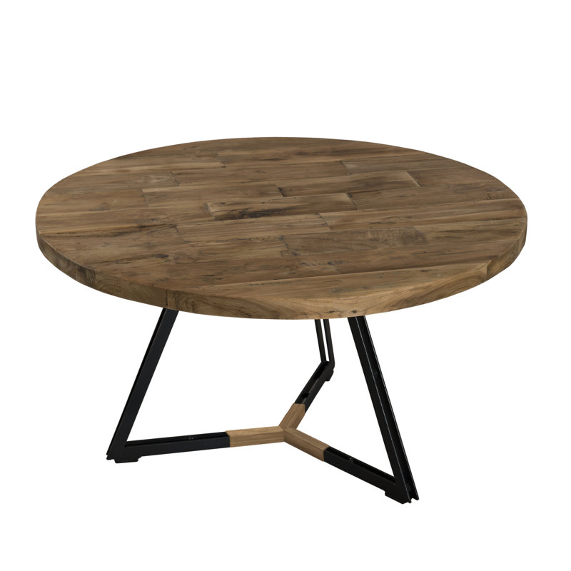 Sandrine Sled Coffee Table, Brut