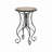 Round Ceramic Outdoor Side Table