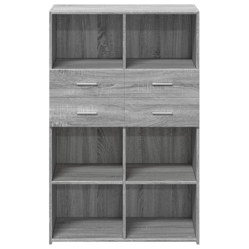 Alna 80cm Sideboard, Grey/Sonoma