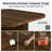 Coffee Table With 4seat Storage, Mid-century Modern Coffee Tables With 4 Chenille Ottomans , Center Table