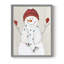 Festive Snowman III, reproduction encadrée - bois massif-923069228-923069269