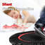 40 "Mini Trampoline Fitness Trampoline Bungee Regeer pour adultes, noir