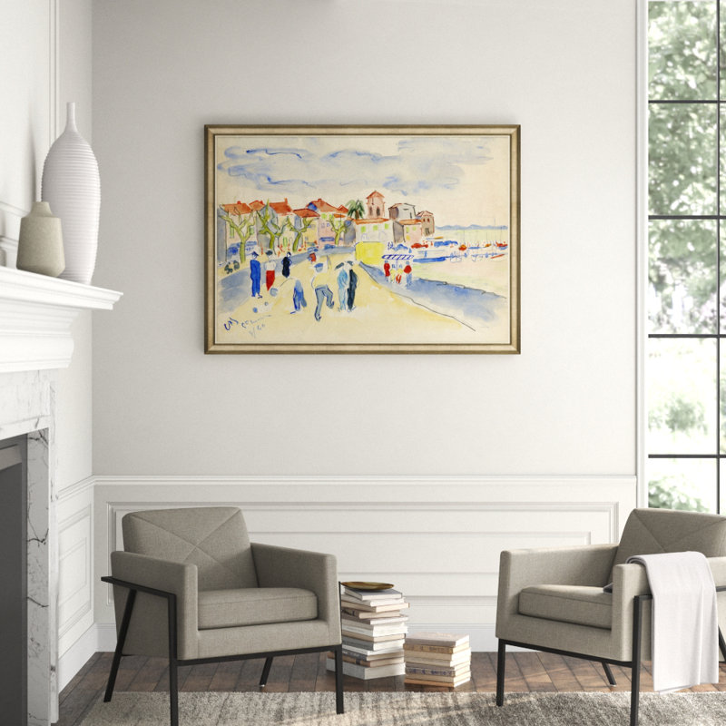 Bacci - Italian Harbor Giclee Print