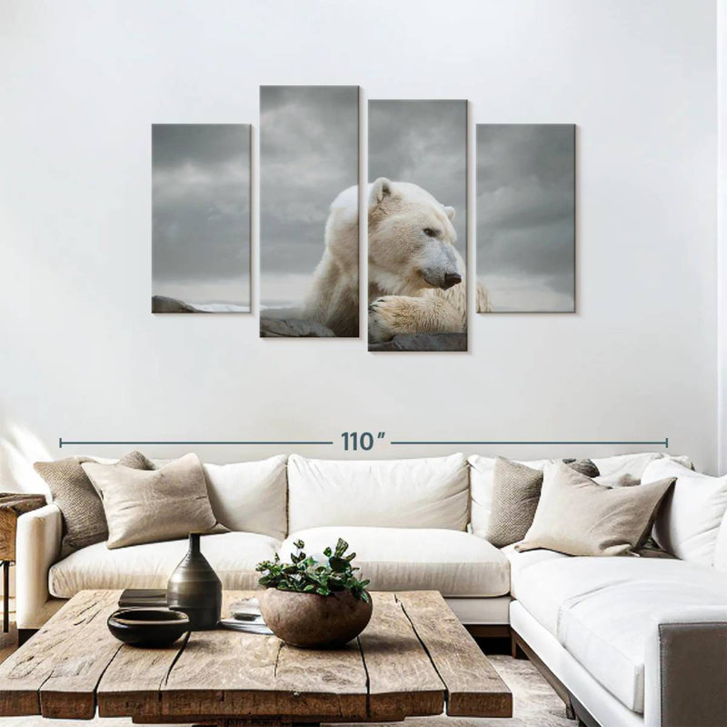 Brampt Storm Over Polar Bear