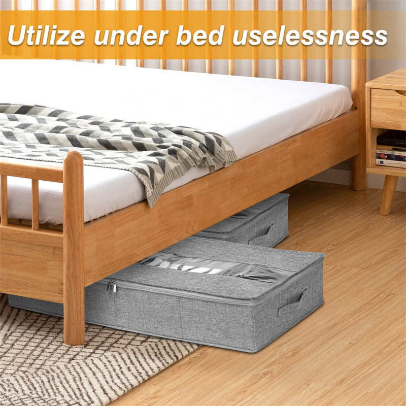 Ebern Designs Fabric Underbed Storage