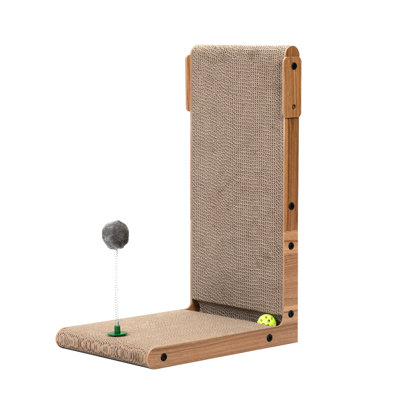 All Sizes Cat Scratching Device - Corrugated, For Entertaining Time Indoor Corrugated Pad Provides Entertainment Cats