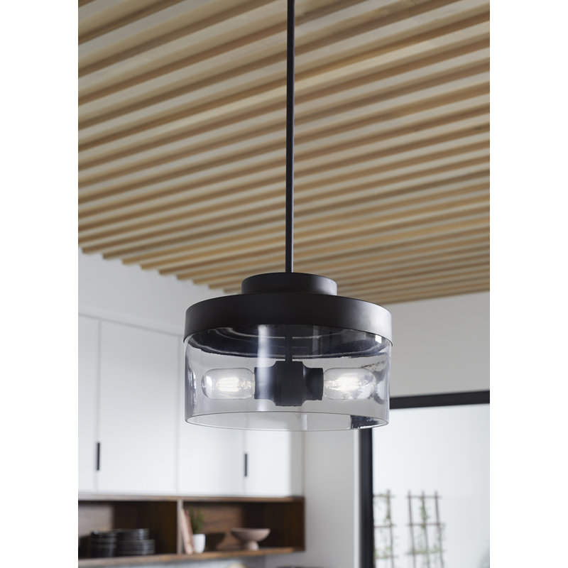 Purist 4-Light Xl Pendant, Brushed Moderne Brass