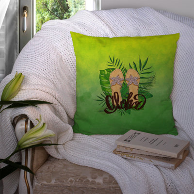 Coussin décoratif intérieur/extérieur à bascule aloha