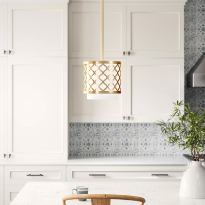 Mance 1 - Light Single Drum Pendant