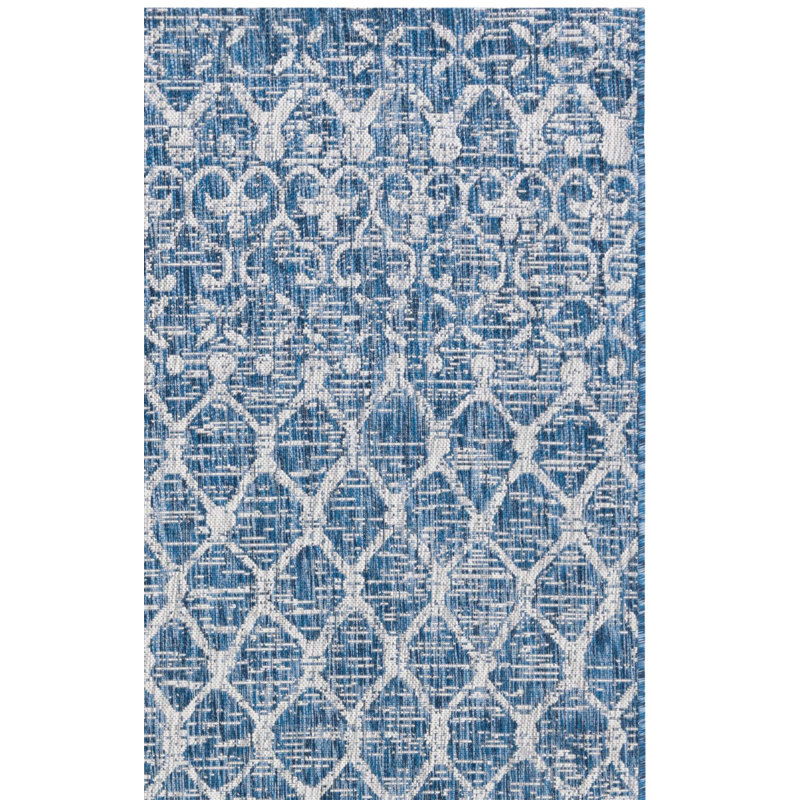Courtyard Performance Geometric Indoor/Outdoor Area Rug, Rectangle 8' x 11'