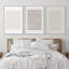 «Geometric Subtle Abstract Modern Minimalist Neutral Home Decor», reproduction d'art sur toile encadrée-1476512230-1531341753