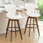 Tabourets de comptoir et de bar pivotants en bambou Karez-2100467762-2100570551